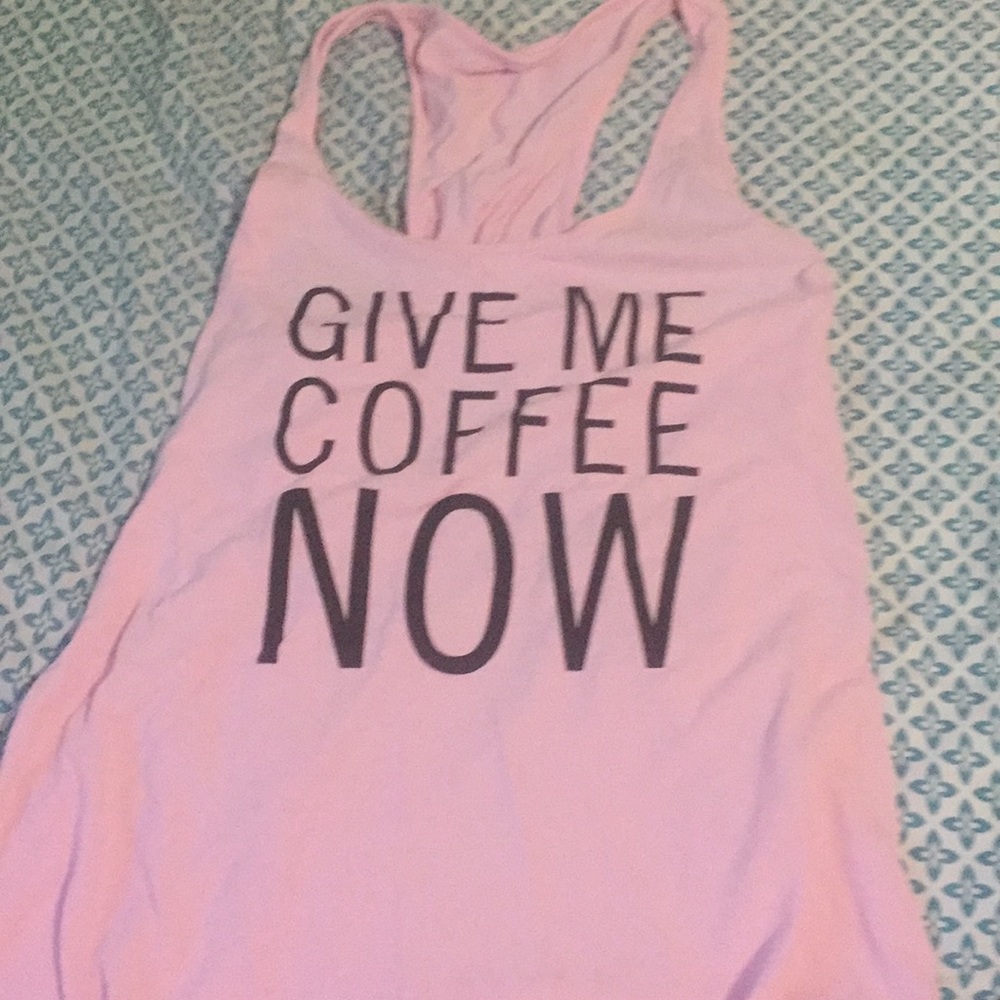 Pink tank top